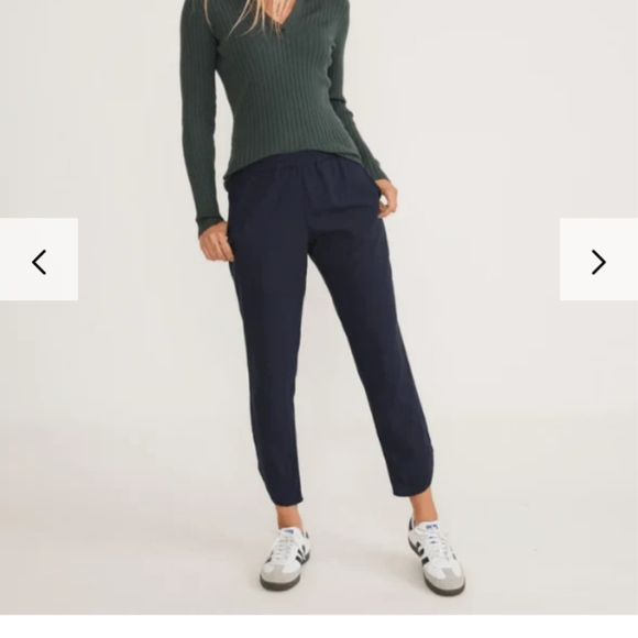 NWT: MARINE LAYER; ALLISON PANT, TENCEL, NAVY, SPRING/2024 SEASON!